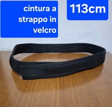 cinta militare esercito cintura a velcro 113cm