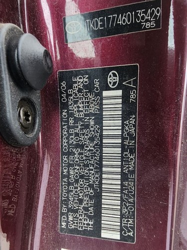 Air Flow Meter 4 Cylinder Fits 02-08 SOLARA 1573730 - Picture 5 of 14
