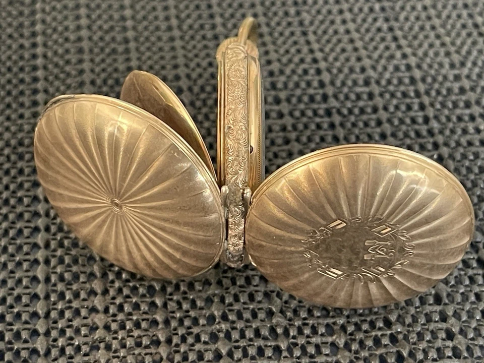 Reloj Bolsillo 1891 Illinois Grado 143 6s 15j Hunter Ornamentado Estuche GF Sidewinder Foto 2 de 4