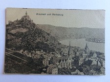 Postal antigua Braubach und Marksburg [aJ13]