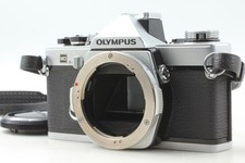 Meter Works Exc 5 w/Strap Olympus OM-1 MD Silver Body Only 35mm From JAPAN
