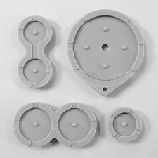 For Game Boy Advance GBA SP Conductive Rubber Pads Repair Kit Replacement Parts