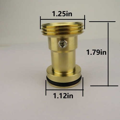Desviador Slip-On rendimiento optimizado construcción de latón resistente protección contra fugas - Imagen 8 de 12