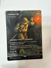 Donnie's Bo / Shadowspear (Borderless) - MTG: Teenage Mutant TMNT - SHIPS NOW!