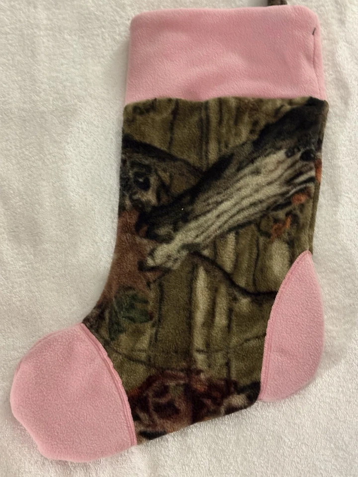 Medias de Navidad Browning con un ciervo pardo rosa y diseño camuflaje nuevas con etiquetas Foto 2 de 3