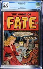 Hand of Fate #9 - CGC 5.0 - 1952 - Pre-Code Horror - Vibrant Colors!