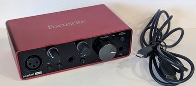 Focusrite Scarlett Solo 3rd Gen-Channel Pro Audio Interface - SCARLETT-SOLO-3G