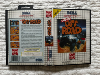 Master System Super Off Road Boxed Game *RARE* PAL EXCLUSIVE *REGION FREE*