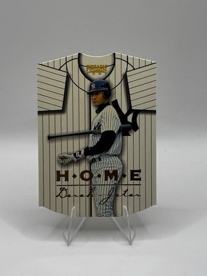 1997 Pinnacle Home/Away #18 DEREK JETER New York Yankees Die-Cut