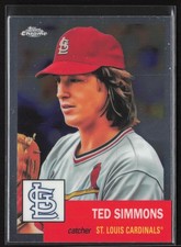 2022 Topps Chrome Platinum Anniversary #70 Ted Simmons St. Louis Cardinals