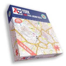 A to Z Map of York 1000 Piece Jigsaw