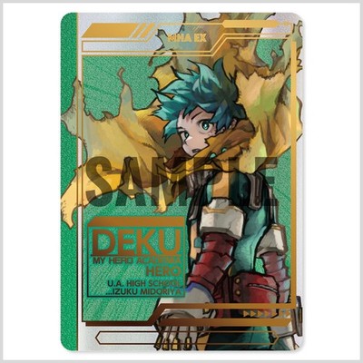 NFS My Hero Academia Collection Card Set Kohei Horikoshi Art