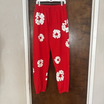African Diaspora Goods Denim Tears Mens sweatpants  Size Large
