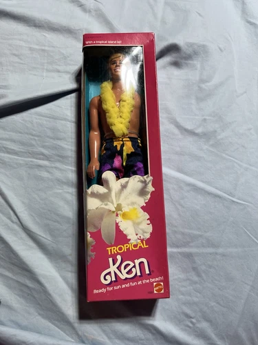 Vintage Tropical Ken Doll Mattel 1020 NIB NRFB
