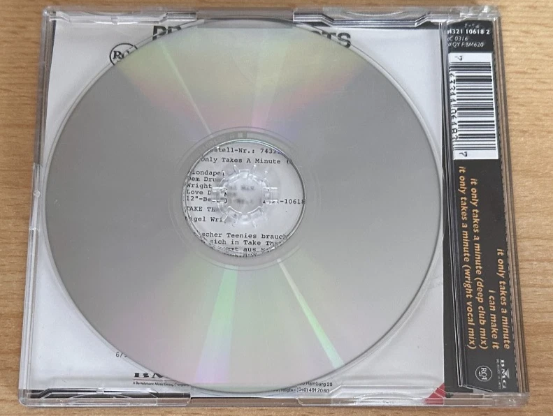 Take That ‎– It Only Takes A Minute  (Maxi CD) - 90s Pop - Boyband Cult - Bild 4 von 4