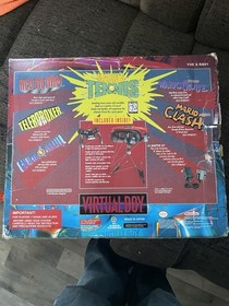 Nintendo Virtual Boy VUE-001 Console with Controller NTSC-U/C With Mario Tennis