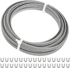 304 Stainless Steel Boning for Corset Making - 33FT Flat Metal Boning with 30 En