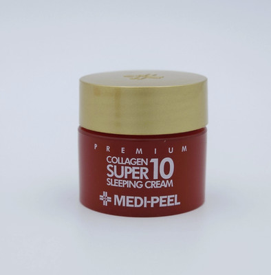 Medi-peel collagen super10 sleeping cream elasticity glow 70ml 2.37 fl.oz.