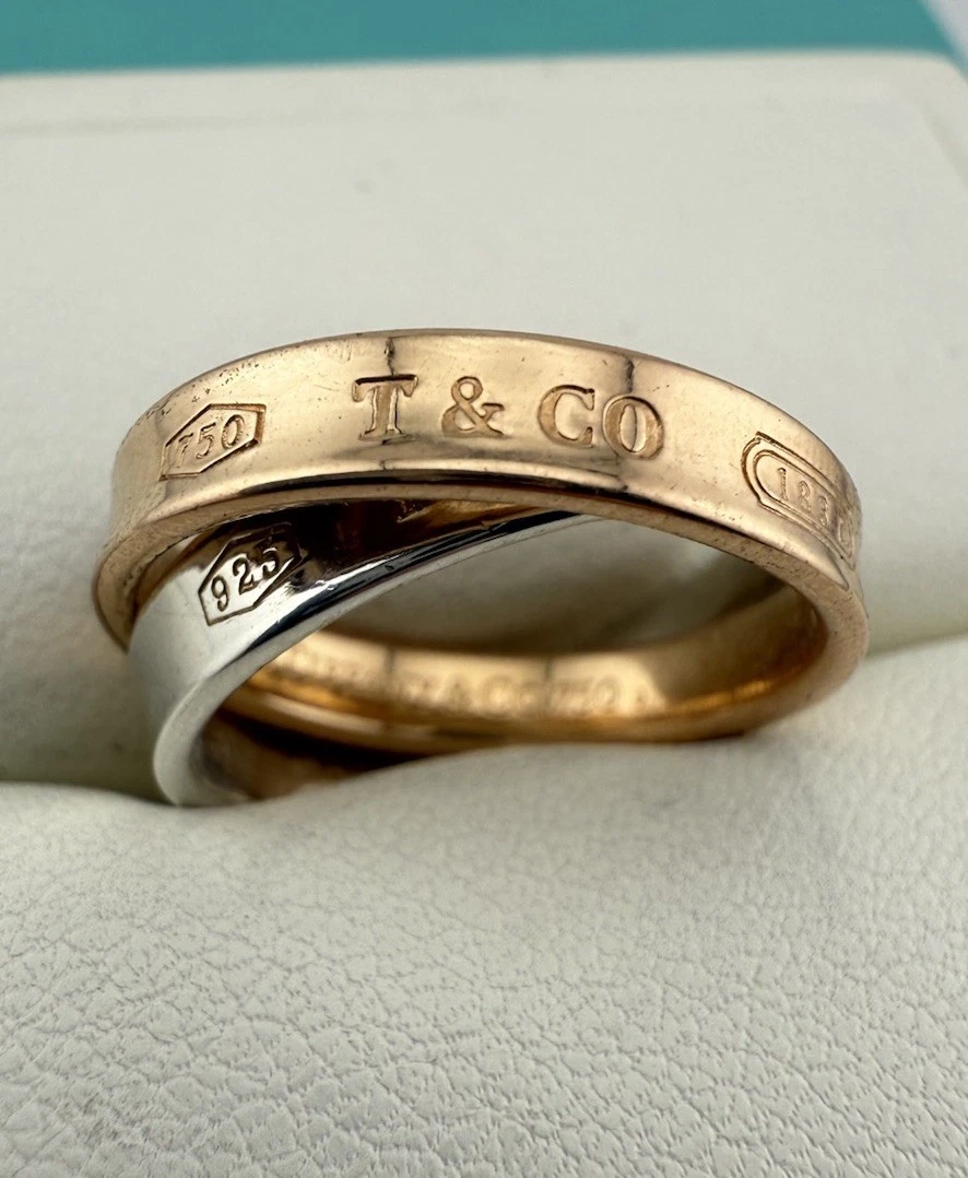 Tiffany & Co. Band Rose Gold Fine Rings for Sale | Shop Designer