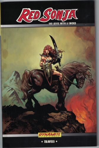 RED SONJA TRAVELS Vol 1 TP TPB $19.99srp Paul Renaud Liam Sharp Palmiotti NEW NM - Picture 1 of 2