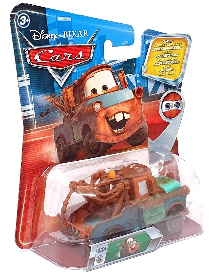 Mattel Disney Pixar Cars T0746 134 Tow Mater Blue Brown