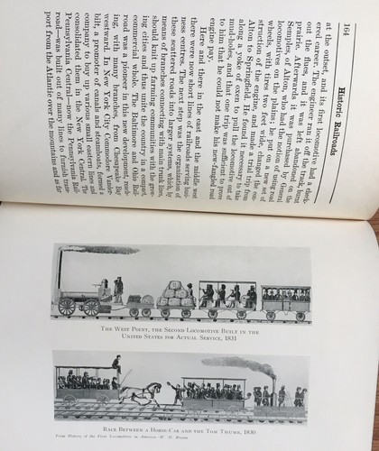 HISTORISCHE EISENBAHNEN von Rupert Sargent Holland / altes illustriertes Zugbuch 1927 - Bild 11 von 15