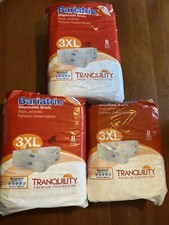 Tranquility Bariatric Adult Brief 3X-Large 64 - 96 Heavy Absorbency - 24 Count