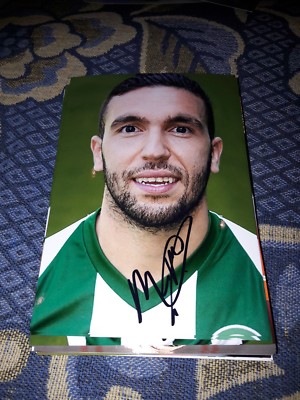 Signiertes Foto Mimoun Mahi FC Groningen NEU  MEGA RAR 
