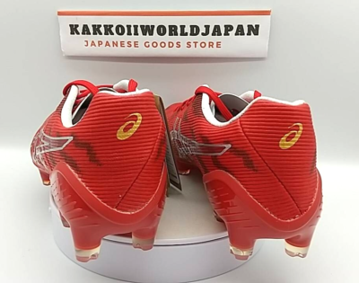 ASICS Soccer Cleats DS LIGHT ACROS 3 Classic Red/White 1101A070