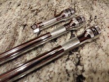 Matco Tools 3 PIECE 3/8 DRIVE STANDARD CHROME...