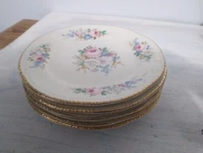 Vntg. 5 Vintg Homer Laughlin, Dessert plates - USA - Gorgeous.