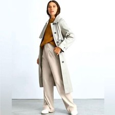 Everlane NWT The Way High Drape High Rise Minimalist Beige Sandstone Pant 8S