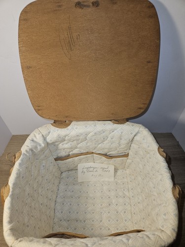 Longaberger Basket Vintage 1987 Bears Autographed By Dave Longaberger Very Rare - Picture 6 of 10