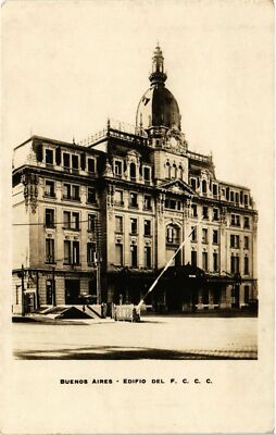 Postcard AK ARGENTINA BUENOS AIRES Edifio del F.C.C.C. (787373)