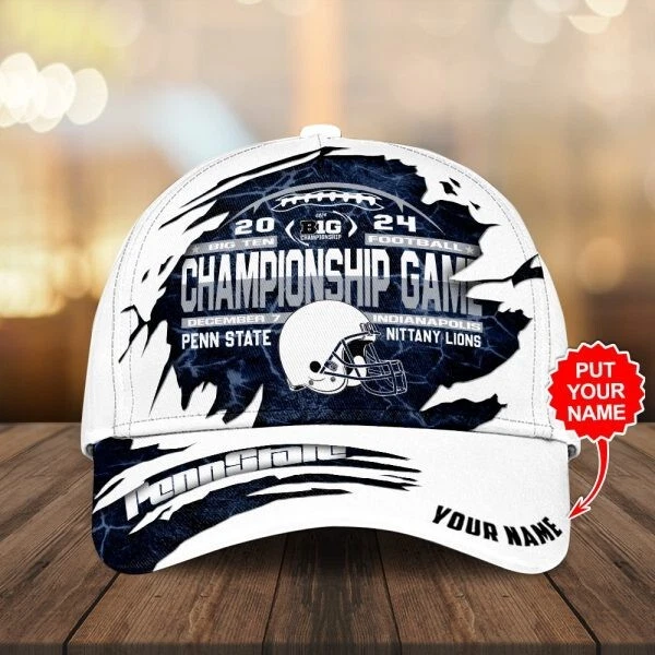 Personalized Penn State Nittany Lions Football Baseball Cap