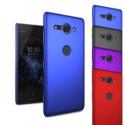 Für Sony Xperia XZ2 Compact Mini - Slim Hard Case Dünn Hybrid Matt Cover 