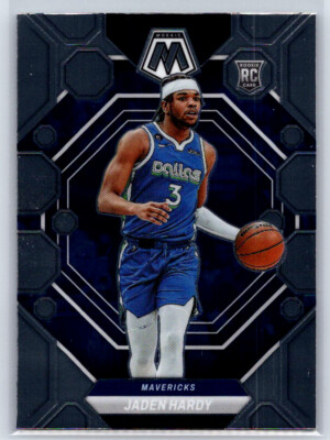 2022 Panini Mosaic Jaden Hardy #234 RC Dallas Mavericks