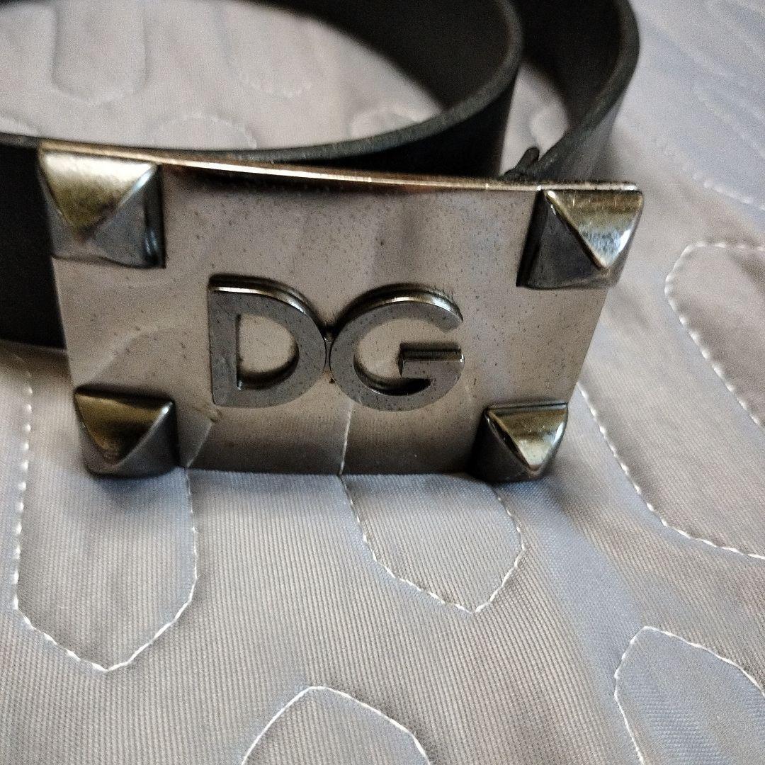 Dolce&Gabbana Men Vintage Genuine leather Belt Square Plate Dolce&Gabbana Men Vintage Genuine leather Belt Square Plate