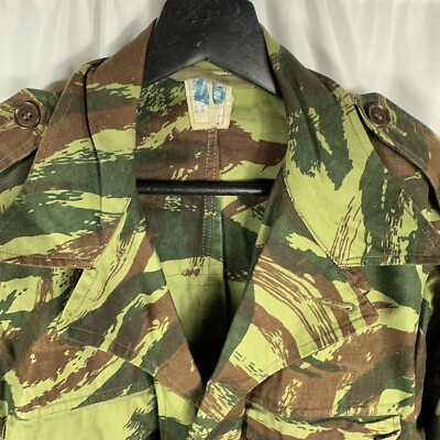 Algerian War 1960s French M47 Lizard Camo Field Jacket Near Mint