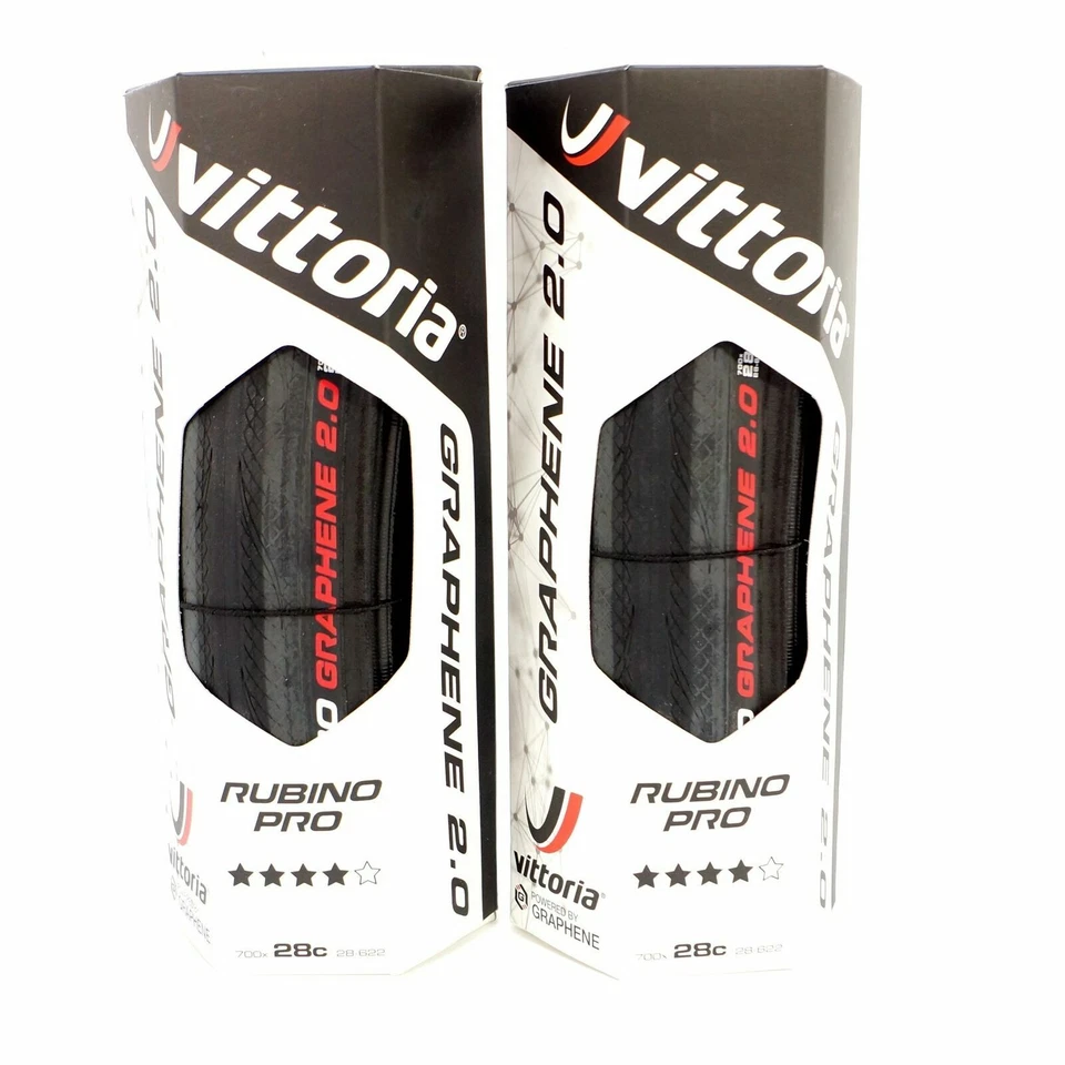Vittoria Rubino Pro G2.0 Rennrad Clincher Reifen 700x28C Schwarz 1 or 2 Tyre - Bild 2 von 2