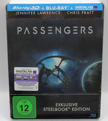 NEU Passengers Blu-ray 3D + 2D Steelbook deutsch