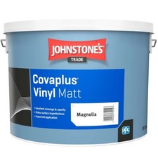 Johnstone's Trade Covaplus Vinyl Matt Magnolia Paint 10L