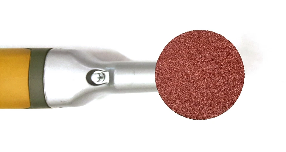 2 inch Quick Change Roll On/Off 36 Grit Locking Aluminum Oxide Discs -50 Pack - Image 3 of 4