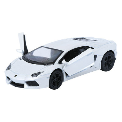 New 5'' Kinsmart Lamborghini Aventador LP700-4 Diecast Model Toy Car 1:38 White