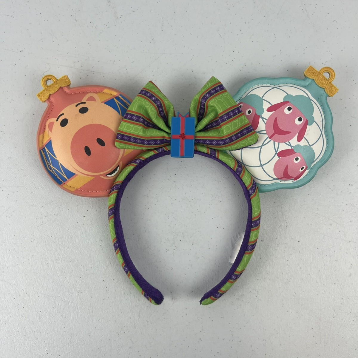 Disney Parks Toy Story Holiday Ear Headband for Adults Hamm  display picture 3