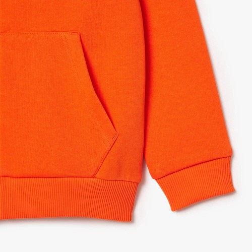 LACOSTE Kids Pocket Brushed Fleece Sweatshirt Hooded Zip Up ALL SIZES (2YR-16YR) - Picture 20 of 20