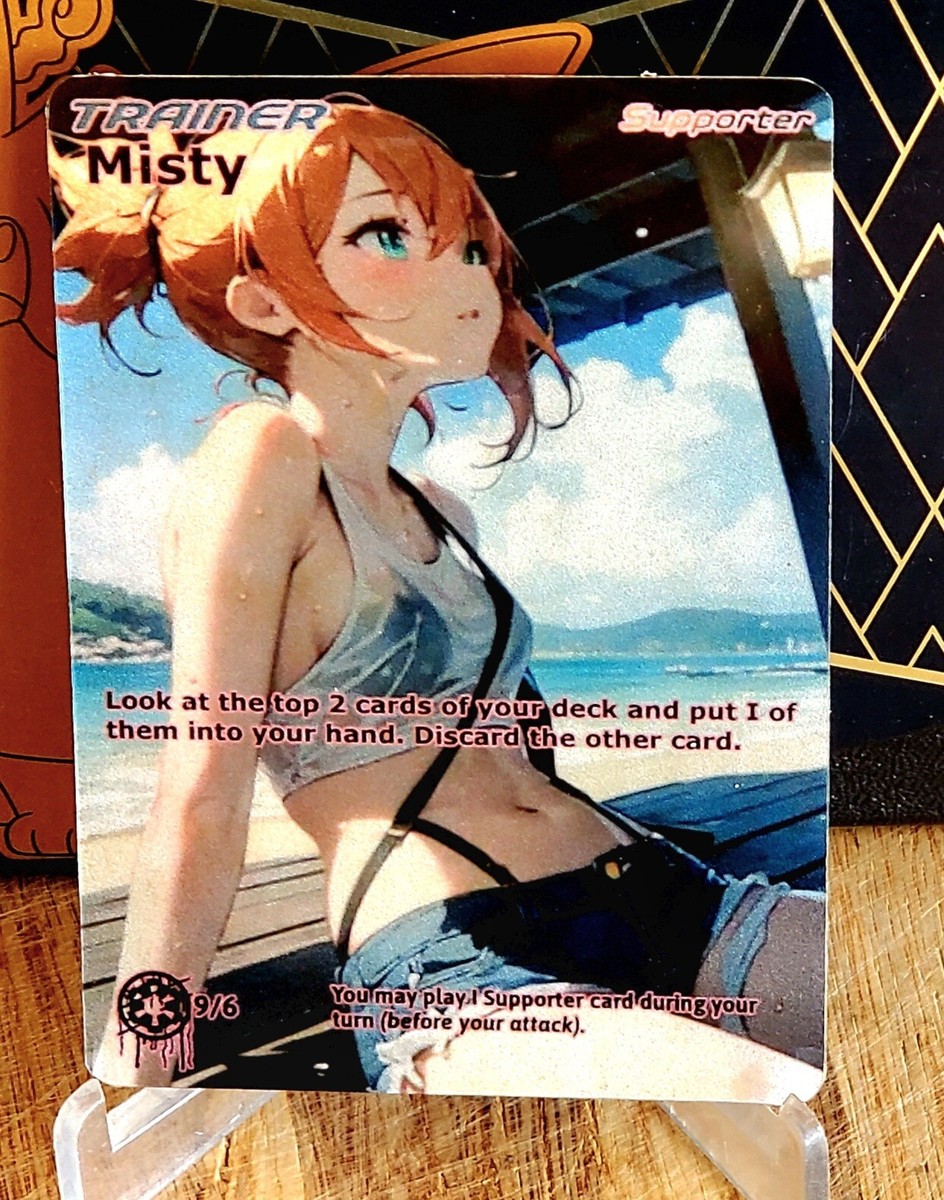 nude misty pokemon card Pokemon - 2017 Island Guardians Tin Set main image 0