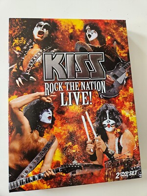 Kiss  Rock The Nation LIVE !  DVD  2 DVD Set