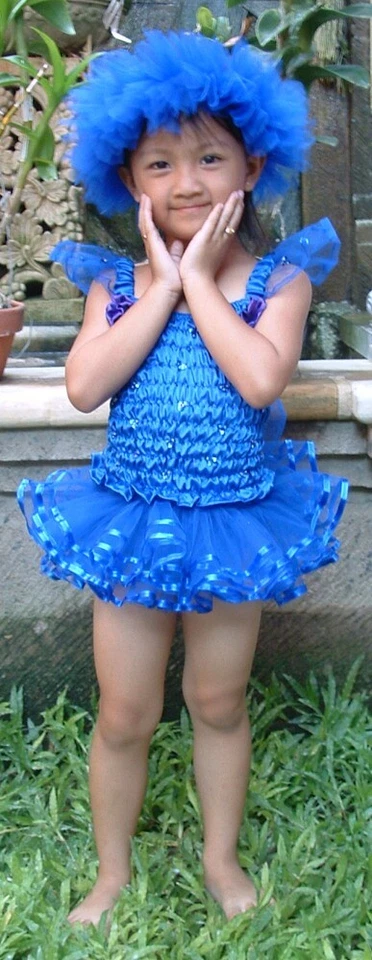 Tutu w pants 3 layer 11 colours fairy festival dancer dress up baby to 12 yrs - Image 2 of 4