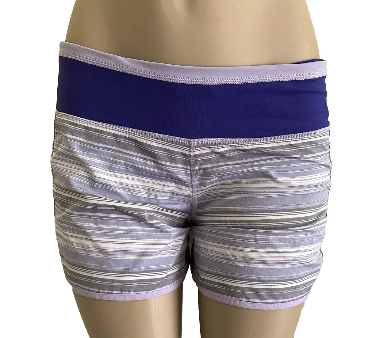 Lululemon Turbo Run Short Size 6 Bruised Berry Purple 4.5 Inseam Running Athleti